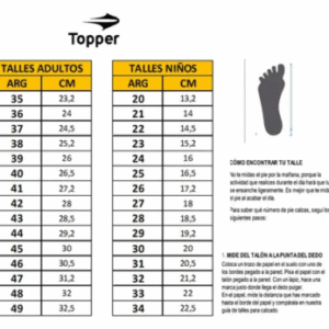 ZAPATILLAS TOPPER RACK