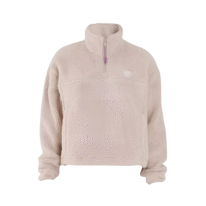 BUZO TOPPER 1/2 CIERRE SHERPA WMN