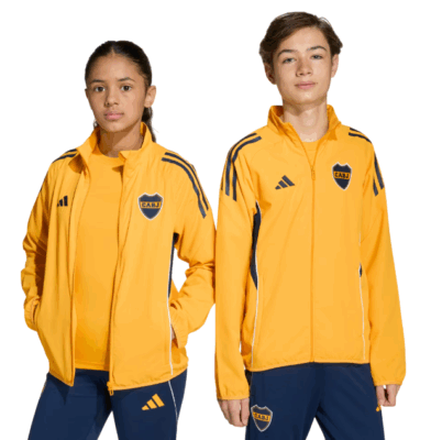 CAMPERA ADIDAS DE PRESENTACION DE BOCA JUNIORS TIRO 25 COMPETITION PARA NIÑOS - Image 3