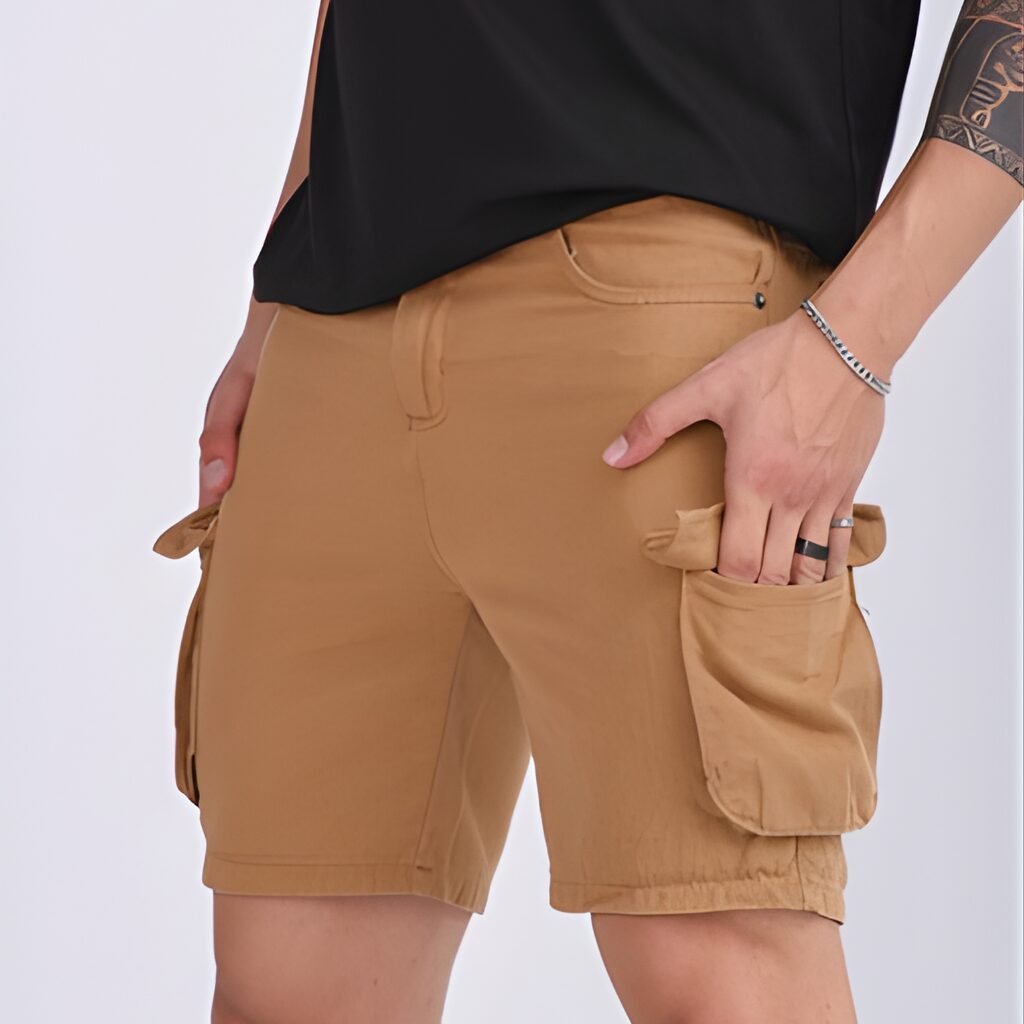 BERMUDA CARGO GABARDINA - Image 3