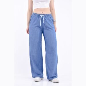 PIJAMERO CON ELÁSTICO CELESTE