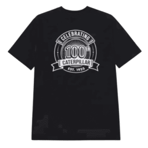 REMERA CAT CENTENNIAL 100 YEARS GRAPHIC TEE
