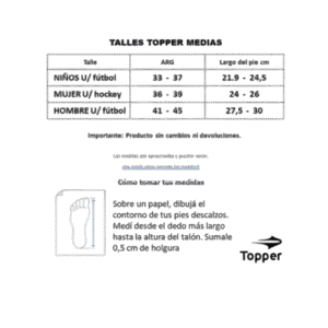 TRIPACK TOPPER MEDIAS MNS CANA BAJA