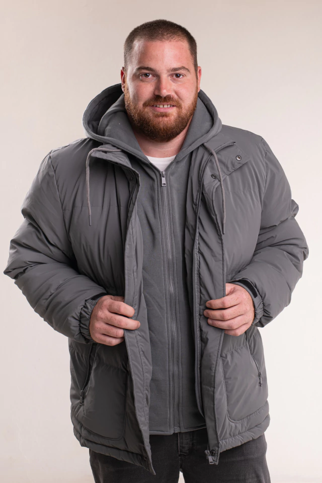 CAMPERA INTERIOR DOBLE CIERRE S AL XL