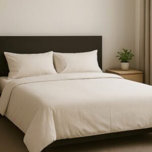 JUEGO DE SÁBANAS 1 1/2 PLAZA 200 HILOS